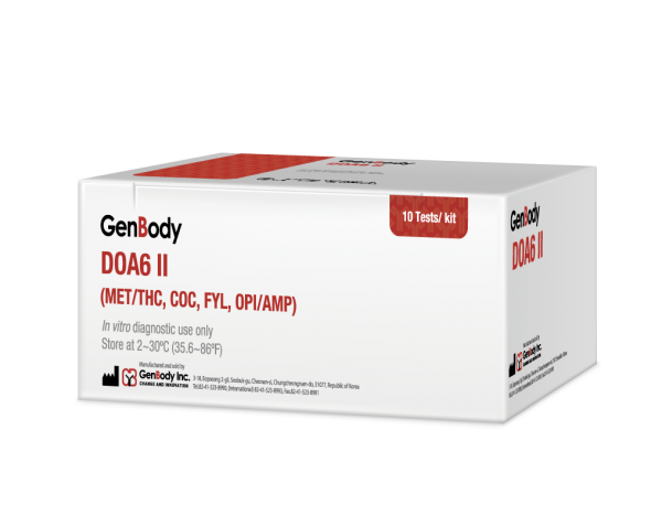 DOA6II (MET/THC, COC, FYL, OPI/AMP)